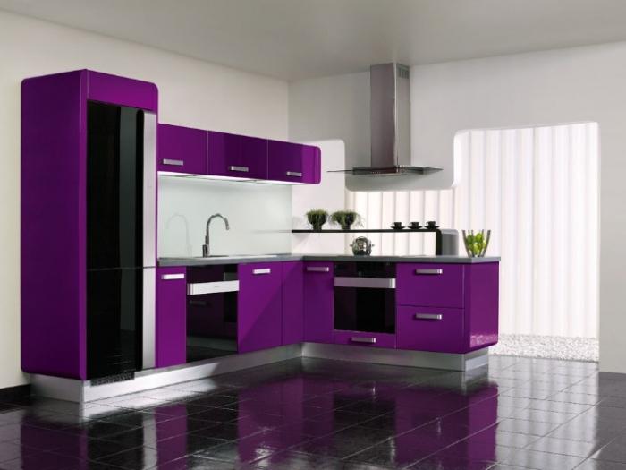 Design fund: køkken violet