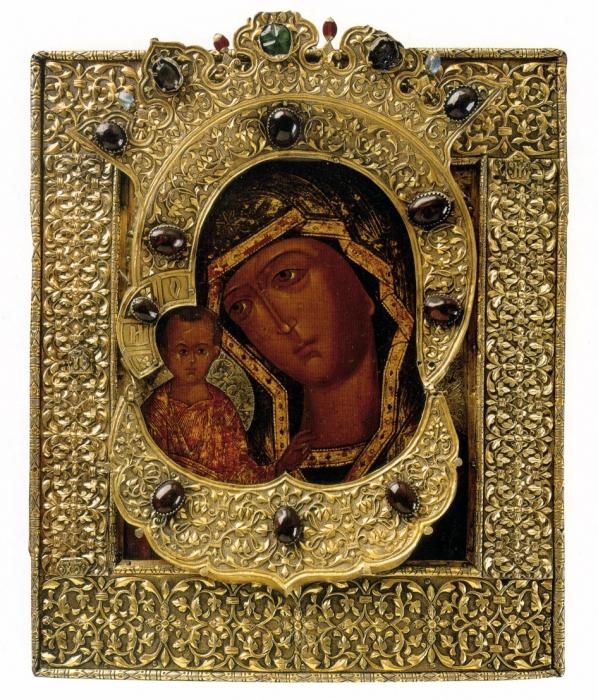 Ikon "Kazan Guds Moder": Historie om erhvervelse og betydning