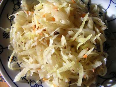 Sauerkraut i hjemmet: en simpel opskrift