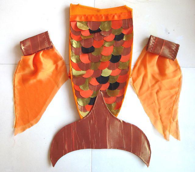 Goldfish Kostume: Materialer og Arbejdsstadier