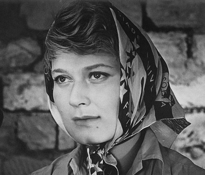 Sovjetiske skuespiller Tatyana Gavrilova