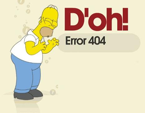 Årsager og løsninger til fejl 404 ikke fundet