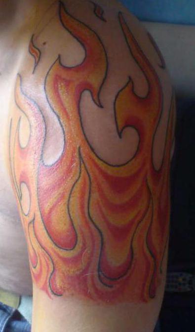 Tattoo "ild": betydning