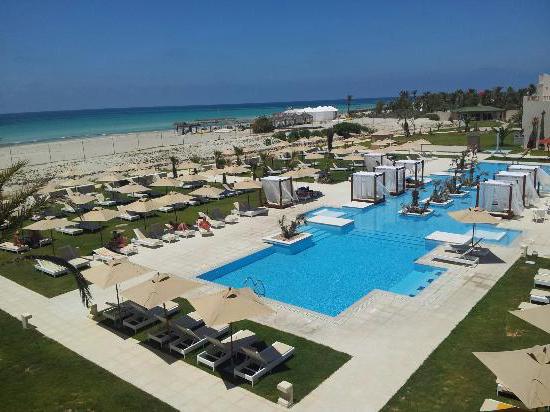 Hotel Sensimar Palm Beach Palace 5 * (Djerba, Tunesien): check-in og check-out